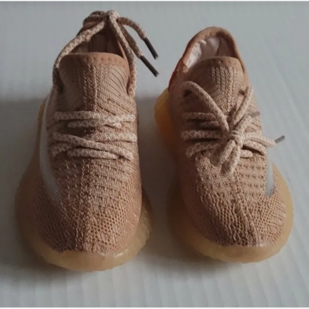 Boost Kids Casual Orange Breathable Sports Sneakers Size 24/8 - 30/12